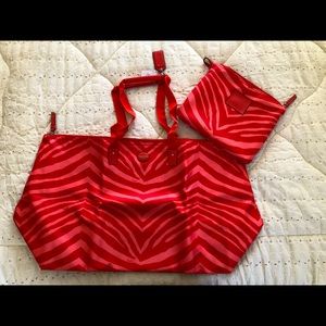 COACH Beach/Travel Bag with Pouch